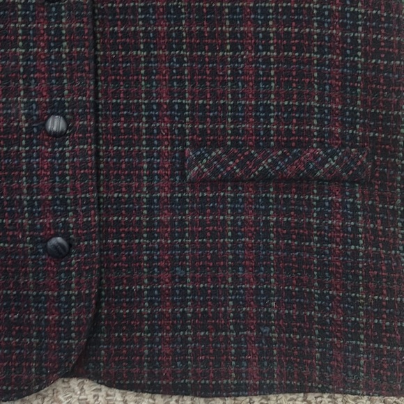 TanJay Wool Blend Vintage Buttoned Vest, Size 12 - Picture 5 of 7